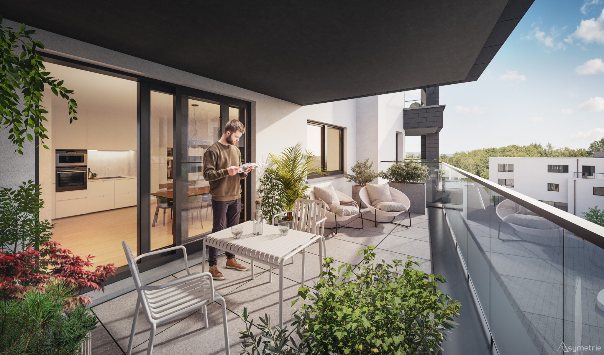 BE Soignies Quartier Arborescence immeuble Delta MAJ 1 Vue 3 240422